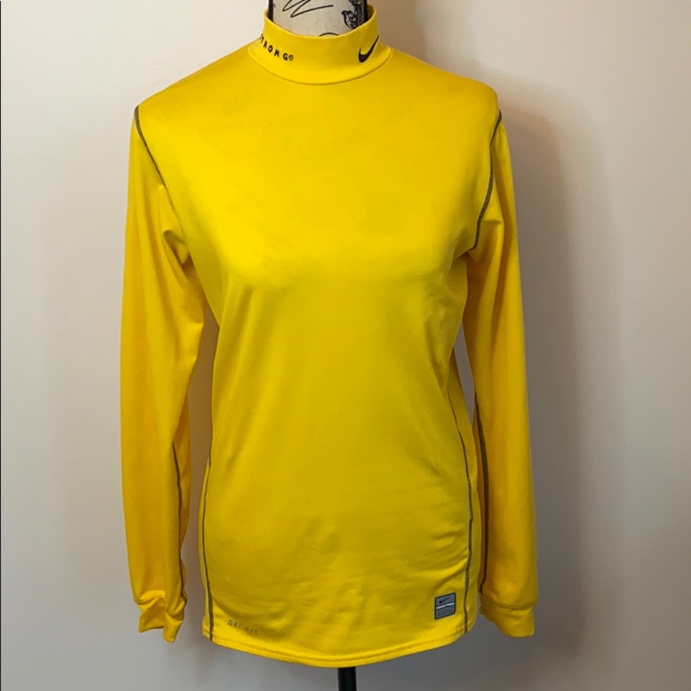 Nike Livestrong Yellow Medium Fitted Shirt